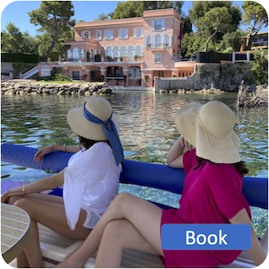Book a SeaZen solar boat tour with a private guide in Beaulieu between Nice and Monaco