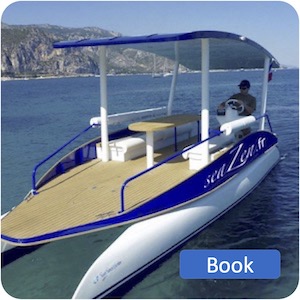 Book a SeaZen solar electric boat